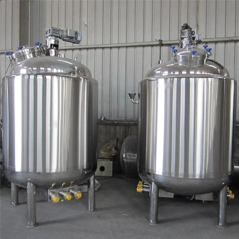 1000L Inox Electric / Steam Heating Jacketed Tank Price