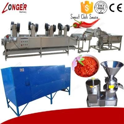 Ce Approved Automatic Pepper Paste Chili Sauce Production Line