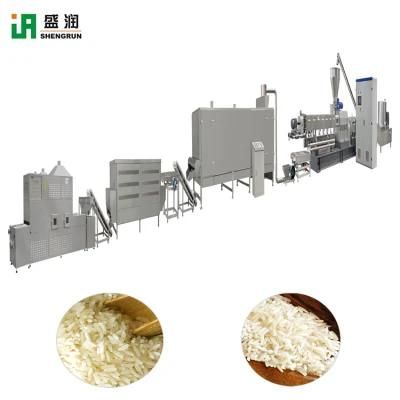 Nutrition Rice Plant Manufacturer Artificial Rice Making Machine Plant