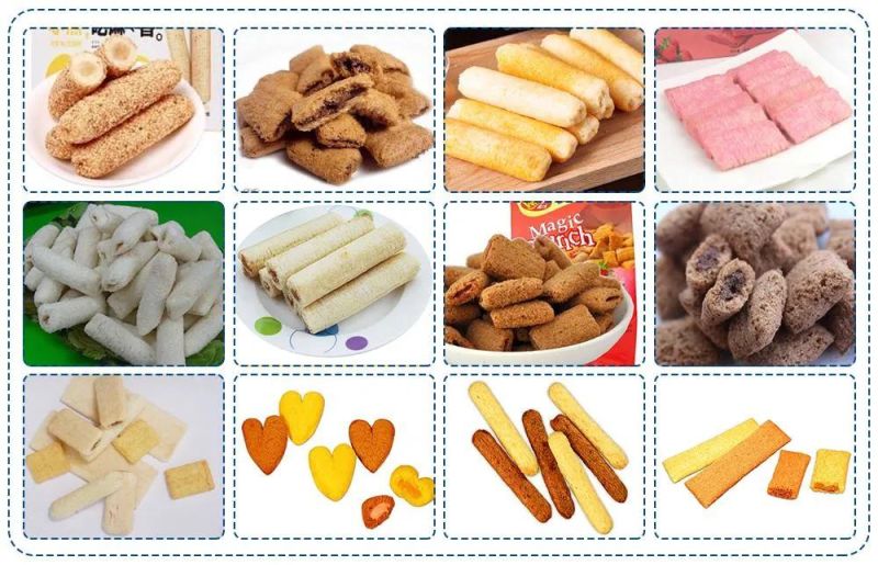 Automatic Top Quality Puffed Snack Food Making Machine