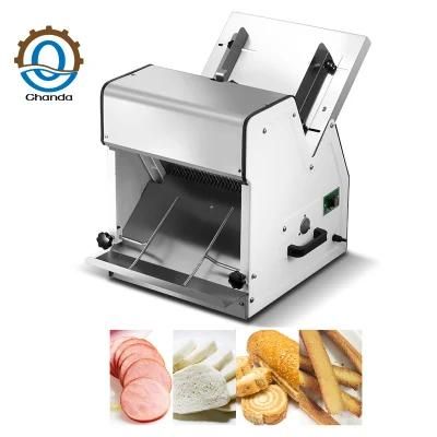 Commercial Industral Electrical Bread Cutting Slicing Cutter Adjustable Toast Bread Slicer ...