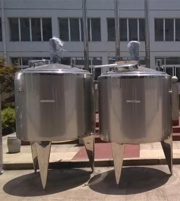 Heating and Cooling Ice Cream Maturation Aging Tank