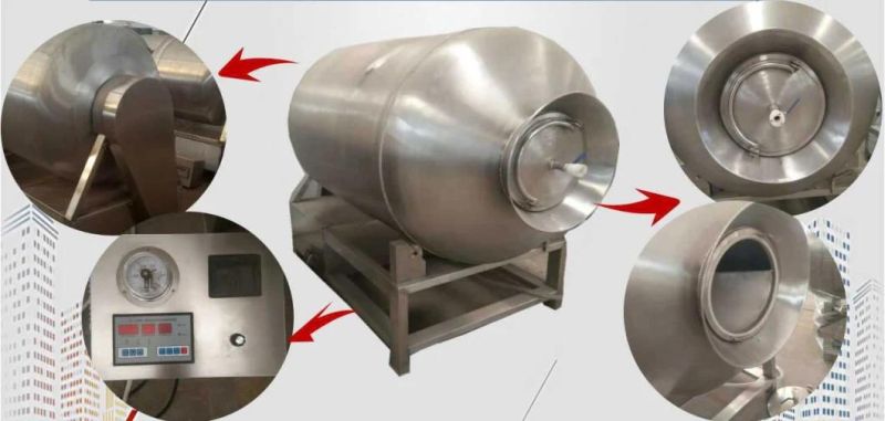 2021 Industrial Beef Pork Vacuum Tumblers Machine Meat Mixer Tumbler