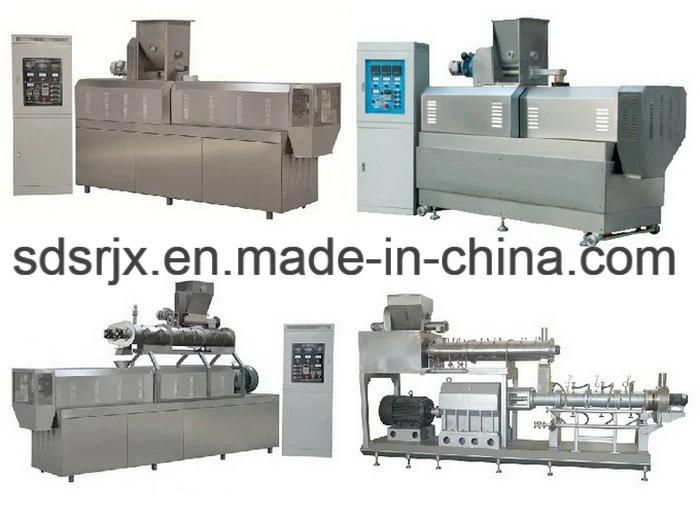 Extruded Soybean Cereal Snack Processing Machinery Extruder Machine Price