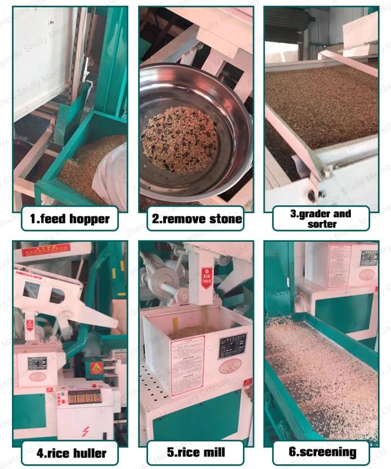 Automatic Complete Sets Rice Milling Polishing Machine