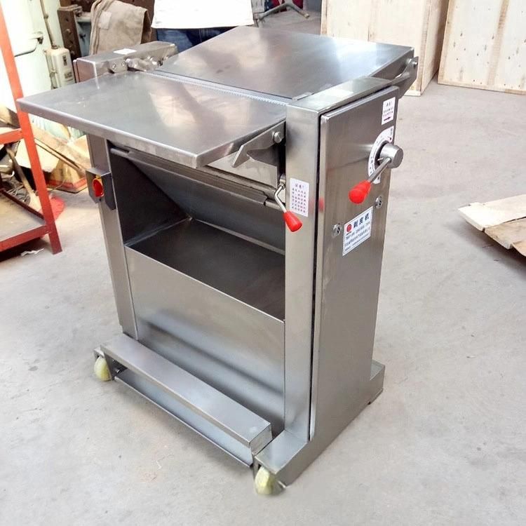 Commercial Pork Skin Removed Cutting Machine Pig Meat Peeling Machine