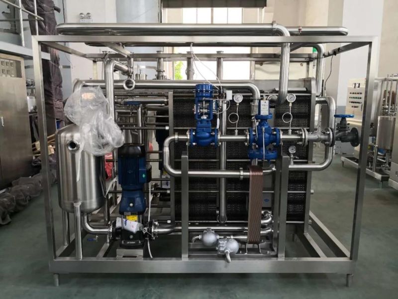 Ws 2020 New Product 500L-10000L Automatic Sterilizing Machine Pasteurizer Sterilization Machine for Juice Beverage Milk