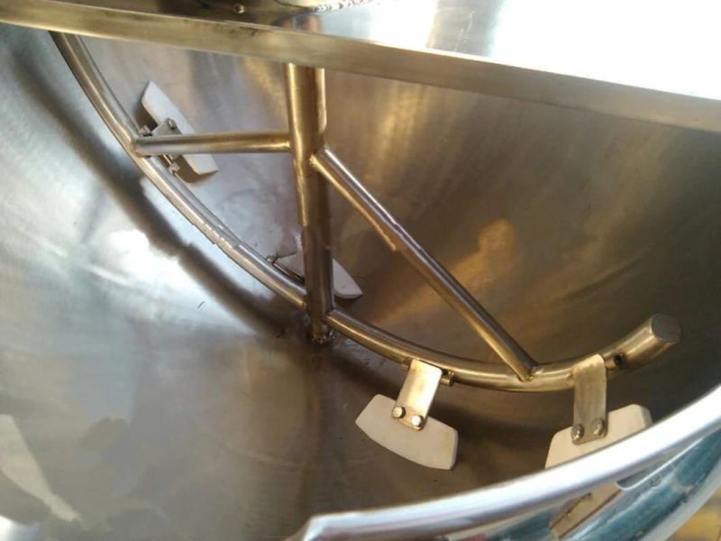 Tilting Kettle Natgas Heating Jacketed Kettle Ketchup Kettle Jam Kettle