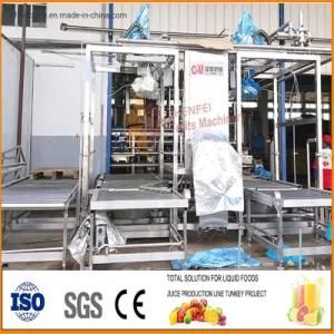 Aseptic Packing and Filling Tomato Paste Semi Automatic Filling Machine Liquid in High ...