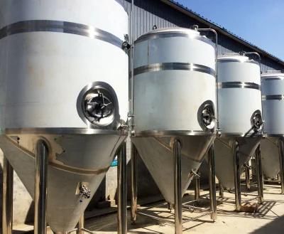 1500L Fermentation Tank Beer Brewery High Pressure Fermentation