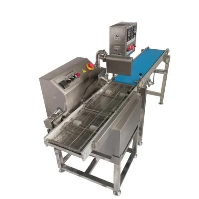 Chocolate Tempering Enrobing Machine with Cool Tunnel for Sale