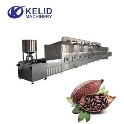 Coffee Bean Microwave Drying Roasting Machine