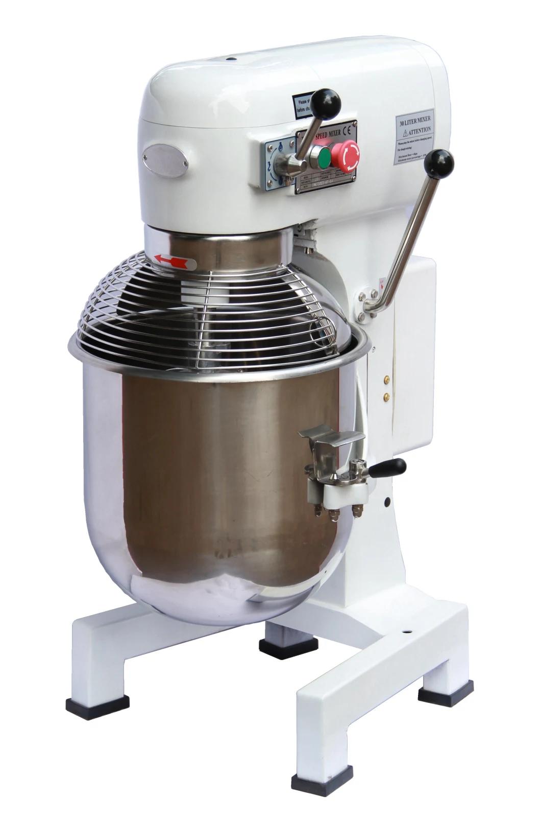 Hongling Hot Sale Bakery Machine 6kg Dough Mixer 25L Planetary Food Mixer