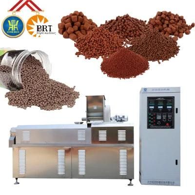 Automatic Fish Feed Fish Food Pellets Manufacture Extruder Machine