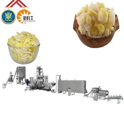 Fried 2D 3D Snack Pellets Fryum Extruder Snack Fried Food Flavoring Machine