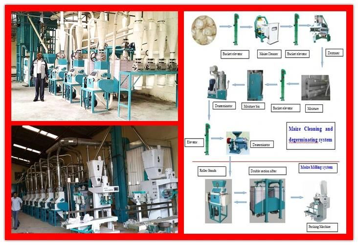 10t 20t 30t 50t 100t 200t 500t Maize Corn Wheat Flour Milling Mill Machinery