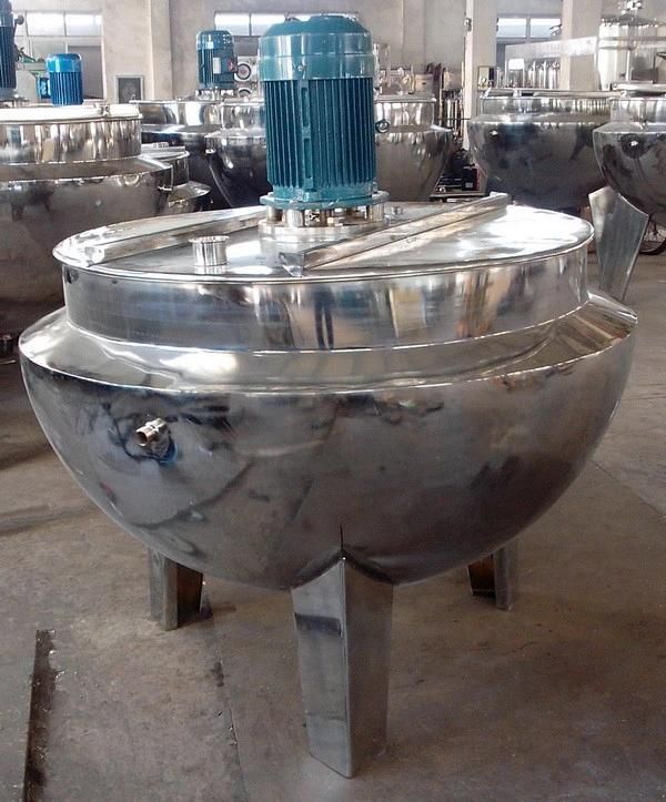 Steam /Hot Water Heating Jacketed Kttle for Jam Sauce Price