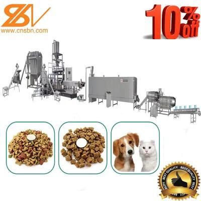 Full-Auto Dog Cat Pet Food Manufacturing and Processing Extrusion Equipment