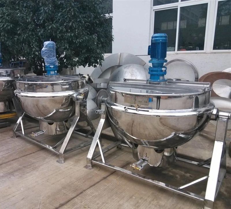 Steam Jacketed Kettle Gas Jacketed Kettle Electric Heating Kettle