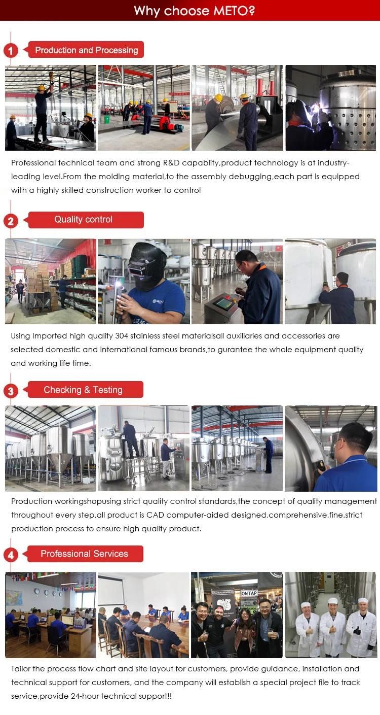 Factory Supplied SUS3004 500L China Beer Brewery Equipment