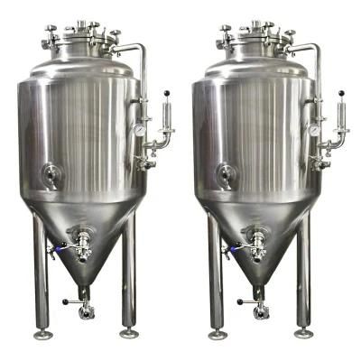 Stainless Steel 304 Small 100L Beer Brewing Fermenters Home Beer Brewing for Sale