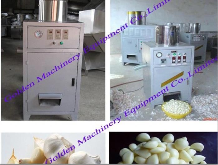 Vegetable Garlic Separating Separator Breaking Peeling Stripper Processing Machine