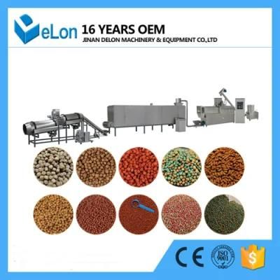 Extruder Fish Feed Making Machine Production Line Processing Maker Plant