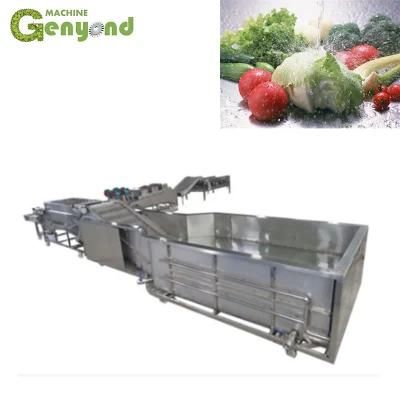 Fruit &amp; Vegetable Washing Drying Waxing Sorting Processing Machine