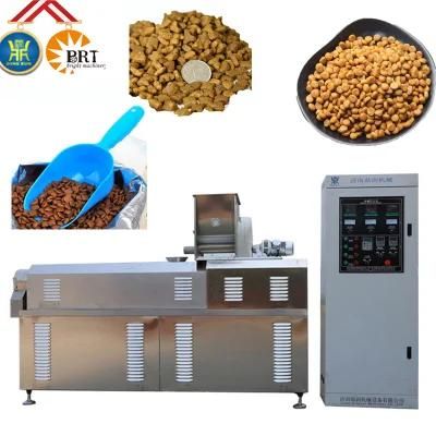 Kibble Dry Dog Cat Food Machine Fish Feed Processing Line
