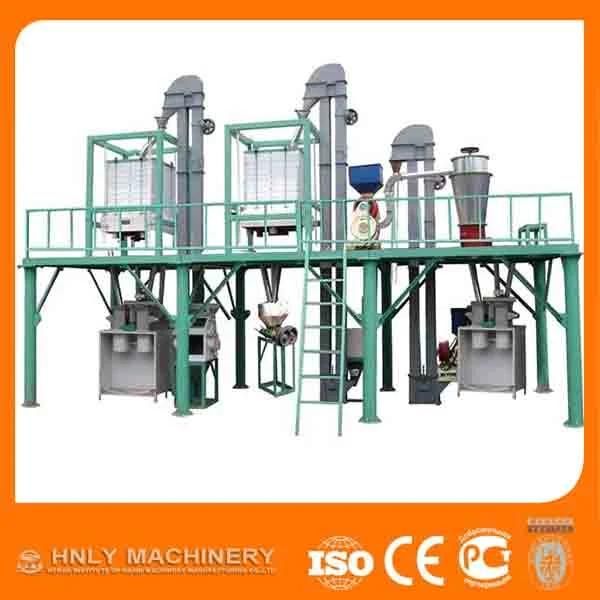 Small Scale Maize Corn Flour Milling Machine for Sale