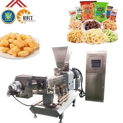 Extrusion Puffing Snacks Food Making Plant Production Line Machine