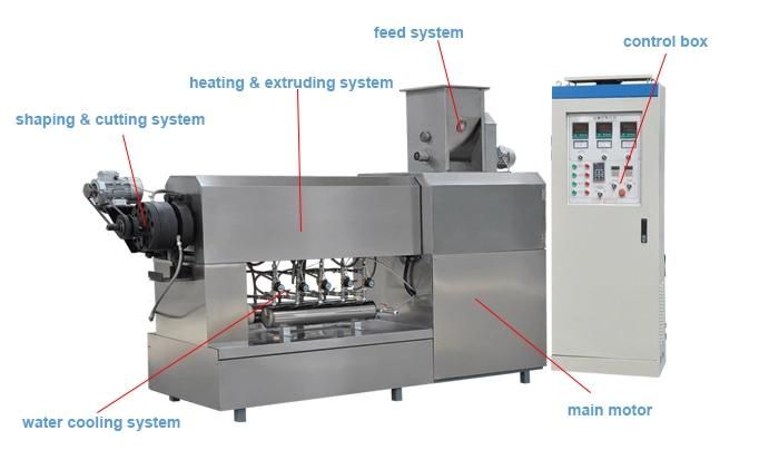 Industrial Pasta Machine Equipment Manufacture Macaroni Pasta Making Machine Production Line