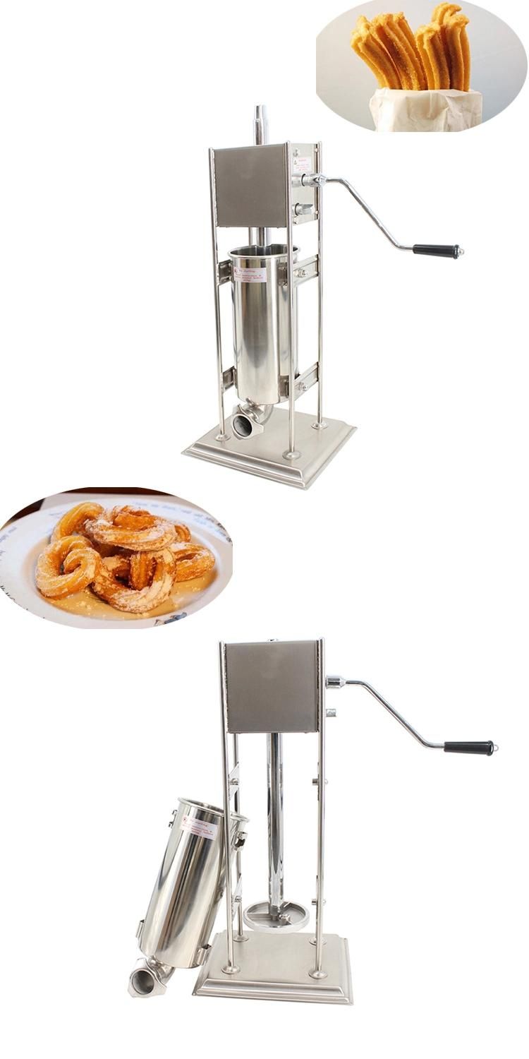 Home Use Manual 20L Churros Making Machine Spanish Churro Maker Machine