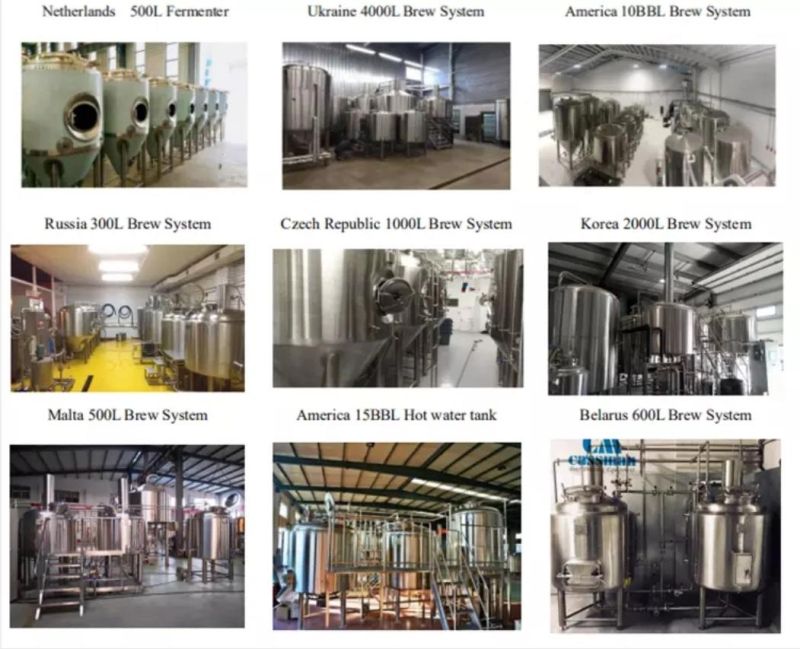 Cassman Industrial Brewhouse 1000L 10bbl Craft Beer Brewing Equipment