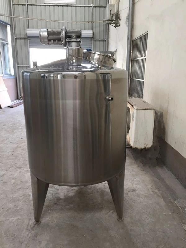 Beverage Mixing Tank Heating Tank Jacketed Tank Cooling Vat Supplier