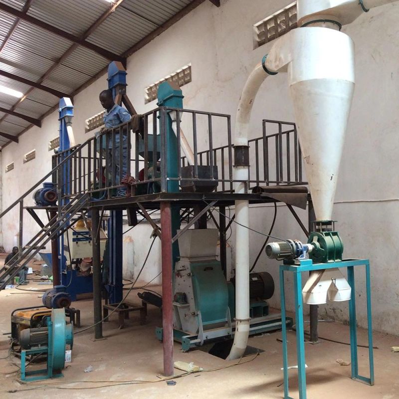 50t Maize Flour Mill Milling Plant for Corn Grits Processing