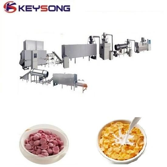 High Quality Automatic Corn Flakes Breakfast Cereal Making Machine