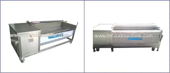 Root Vegetable Potato and Onion Brush Peeling Machine