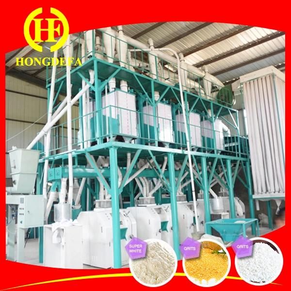 50t Maize Flour Milling Complete Flour Mill