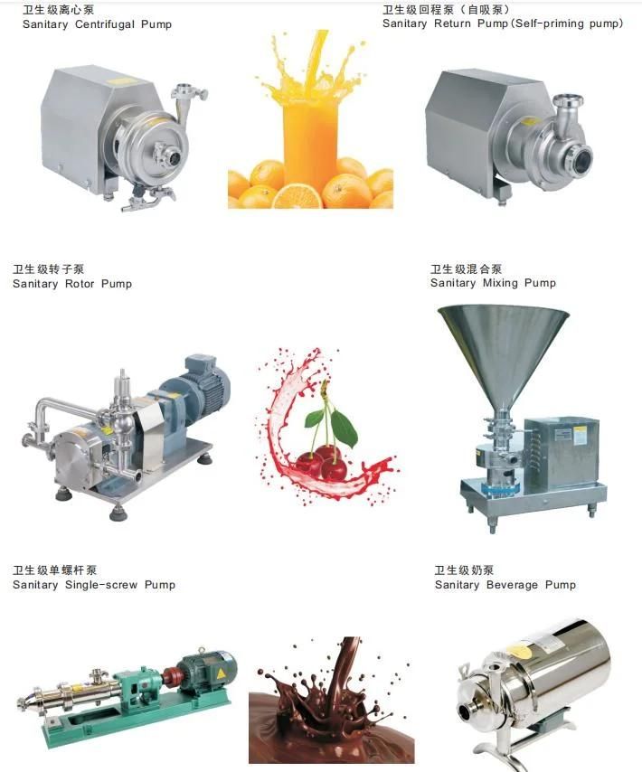 Sanitary Stainless Steel SS304 SS316L High Shear Homogenizer Mixer Emulsify Machine