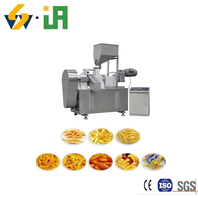 Ce Certificated Kurkure/Nik Naks/Cheese Curls/ Kurkure Snacks/Cheetos Extrusion Machine