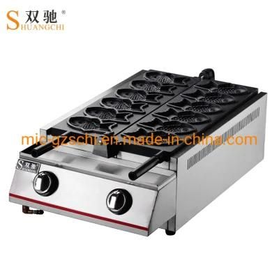 Taiyaki Making Machine Taiyaki Fish Shape Pizza Electric Fish Cake Machine