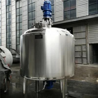 Dairy Milk Juice Cream Liquid Mixing Mixer Blending Heating Jacketed Vessel