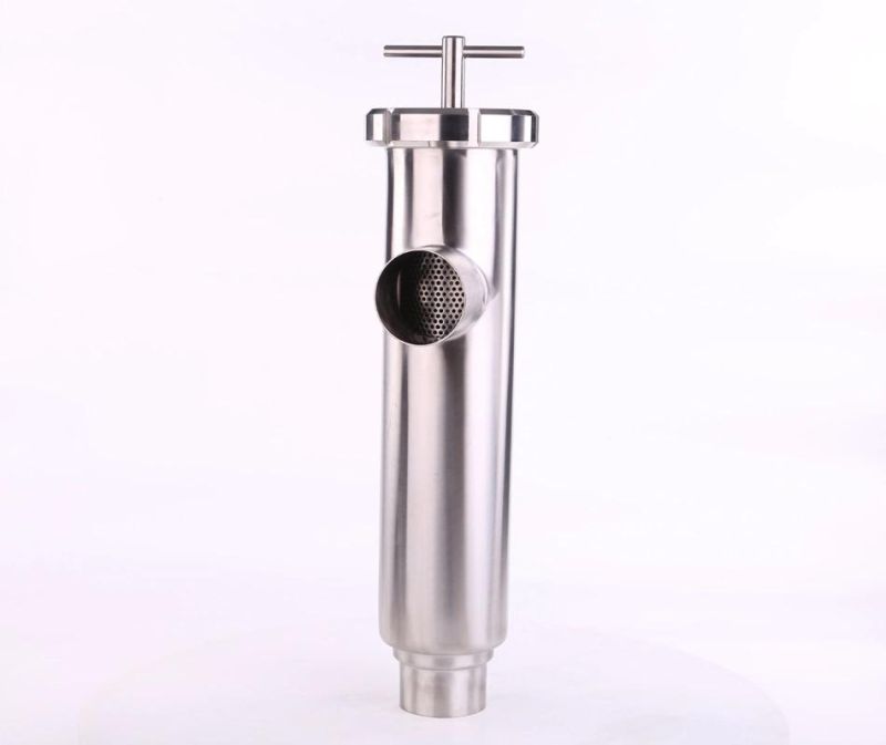 3A/DIN/SMS/ISO/Idf Stainless Steel Sanitary Welded Angle-Type Strainer