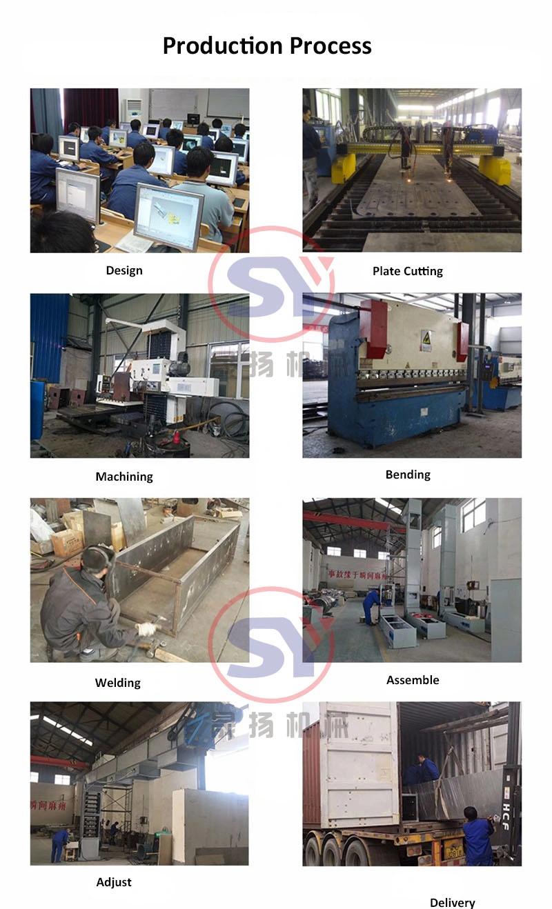 2020 Stainless Steel Flat Belt Conveyor for Bag/Pallet/Tray Loading