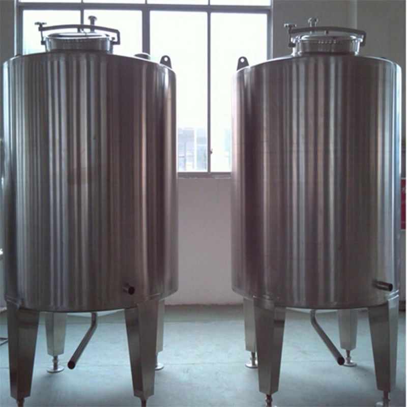 20000L Customized Stainless Steel Jacket Insulation Mixing Heating Storage Tank