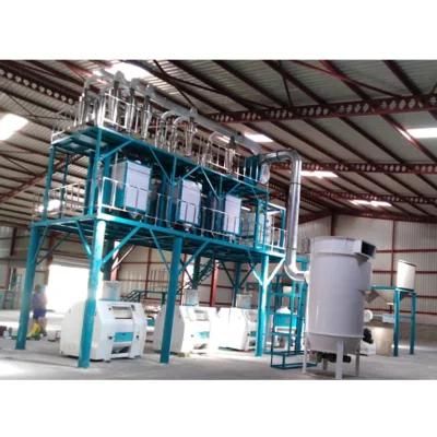 Wheat Processing Production Line Maize Flour Milling Machine