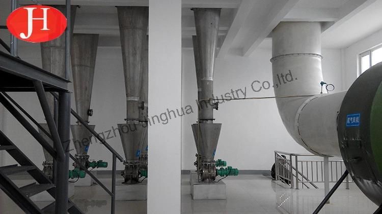 Long Working Time Wheat Flour Drying Machine Hot Air Starch Dryer Equipment