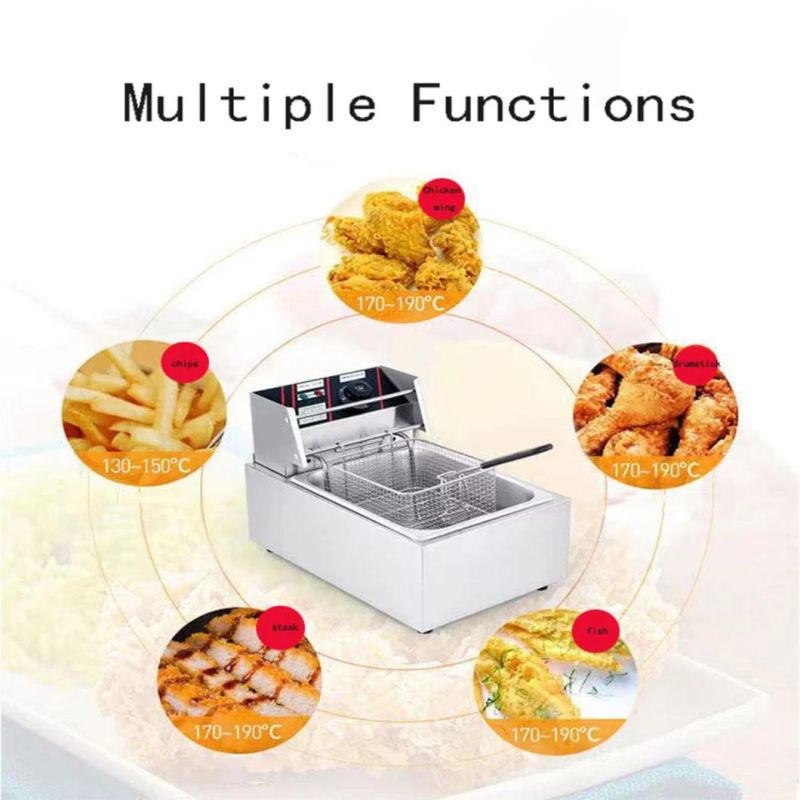 Hotel Restaurant Kitchen Equipment Commercial Electric Deep Fryer Pasta Cooker