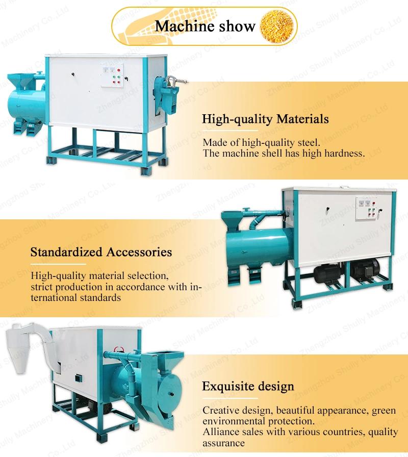 Corn Peeling Grinder Corn Maize Milling Machine